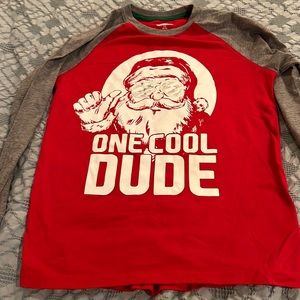 Holiday Graphic long sleeve tee